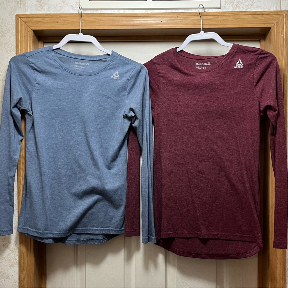 Reebok Long Sleeve Workout Tops